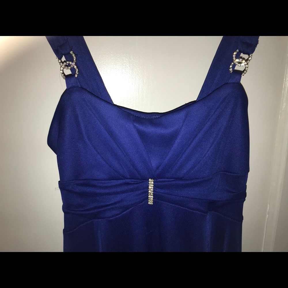 Royal Blue Homecoming Dress